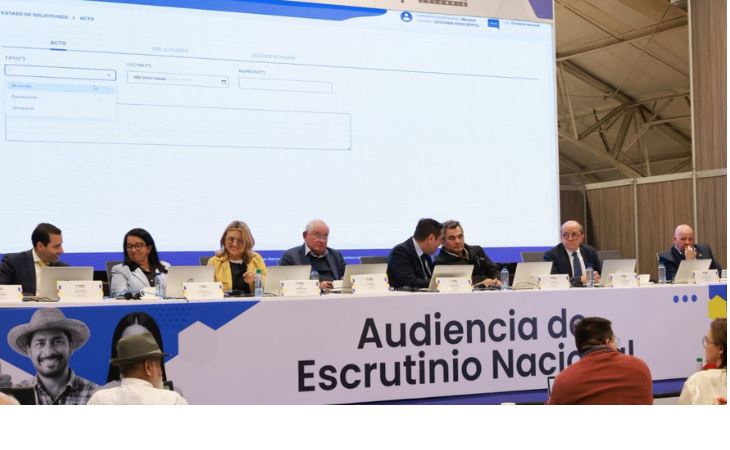 La próxima semana, CNE aspira declarar elección definitiva del Senado 1 comision 1 |