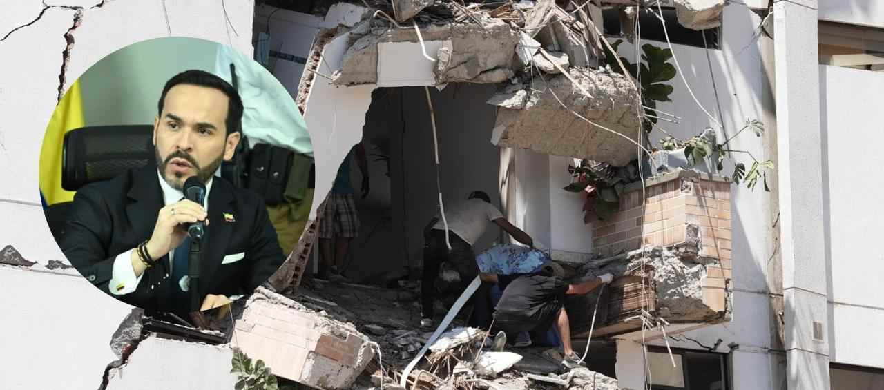 111 fallecidos y 87 heridos tras terremoto: Presidente Abelardo de la Espriella 1 Terremoto Colombia 1 |