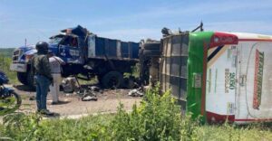 Conductor y estudiante son las víctimas mortales de accidente en zona rural de Morroa Sucre
