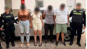 Cuatro capturados por ‘cambiazo’ de tarjeta de débito en Planeta Rica