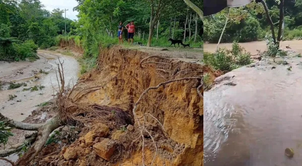 Arroyos: Santiago, Aguas Claras y La Arena pone en riesgo a comunidades de Pueblo Nuevo 6 Emergencia en Pueblo Nuevo 6 |